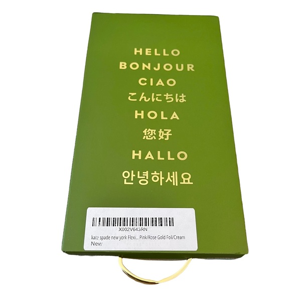 Kate Spade NEW Samsung Galaxy S8 Striped Flexible Phone Case - Picture 2 of 4